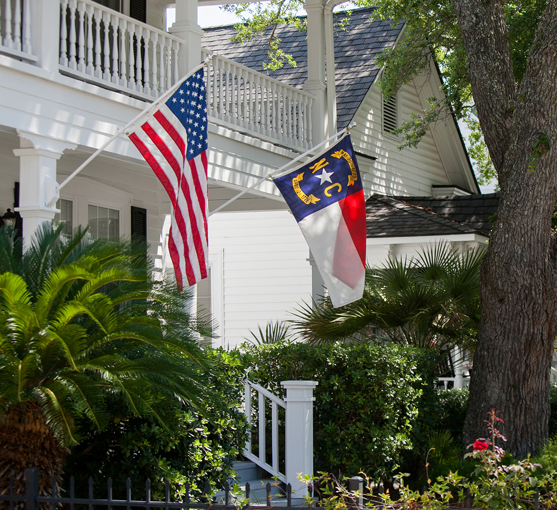 NC Porch flag